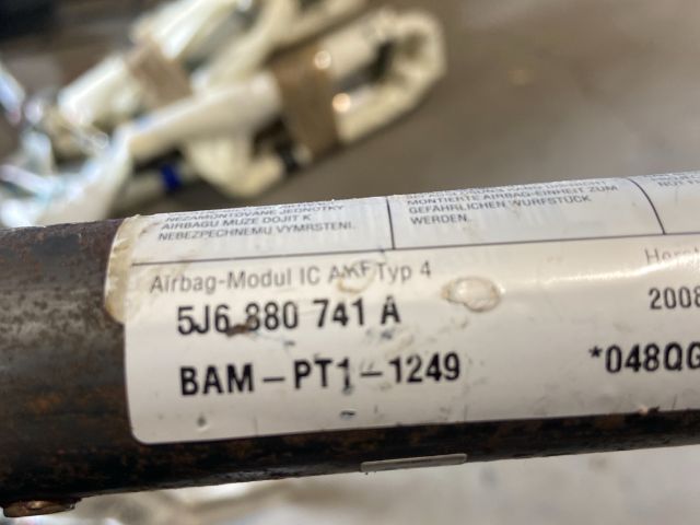 bontott SKODA FABIA II Bal első Függöny Légzsák