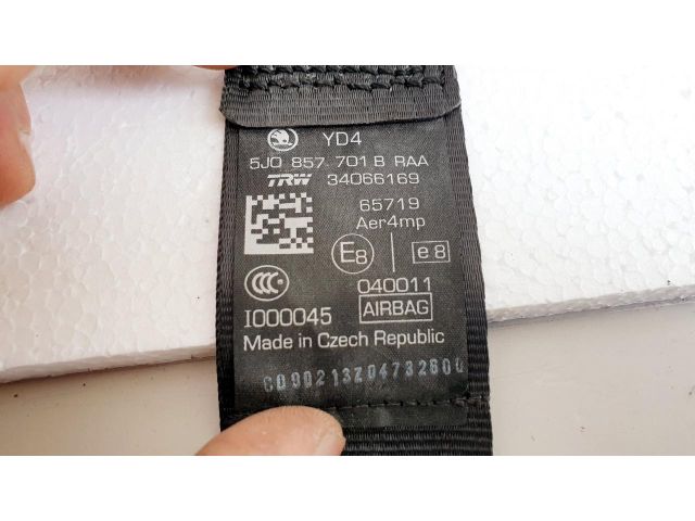 bontott SKODA FABIA II Bal első Övfeszítő