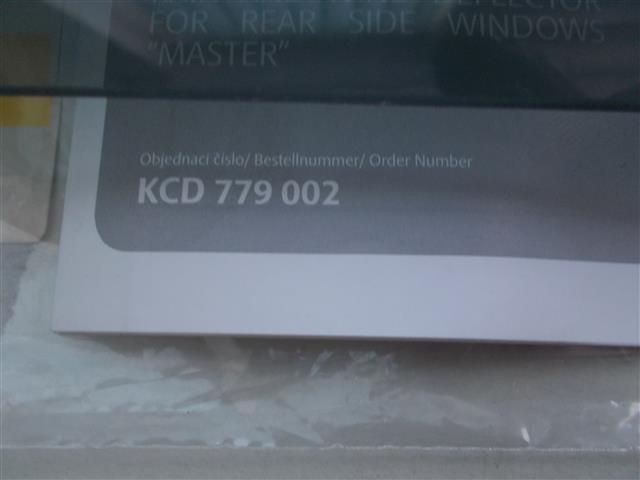 bontott SKODA FABIA II Bal hátsó Ablak Légterelő