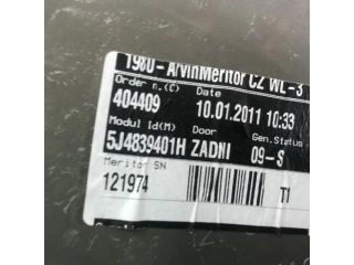 bontott SKODA FABIA II Bal hátsó Ablakemelő Szerkezet (Elektromos)