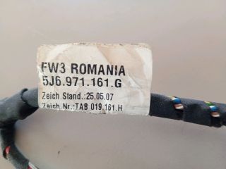 bontott SKODA FABIA II Bal hátsó Ajtó Kábelköteg