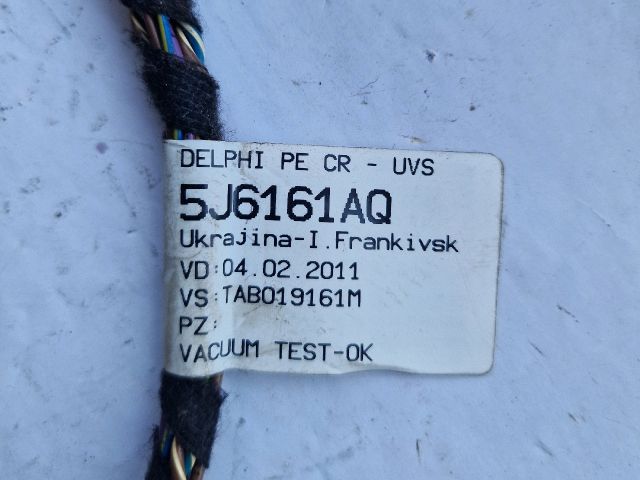 bontott SKODA FABIA II Bal hátsó Ajtó Kábelköteg