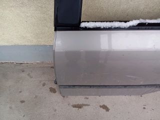 bontott SKODA FABIA II Bal hátsó Ajtó (Részeivel)