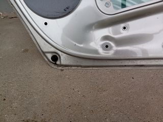 bontott SKODA FABIA II Bal hátsó Ajtó (Részeivel)