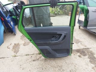 bontott SKODA FABIA II Bal hátsó Ajtó (Részeivel)