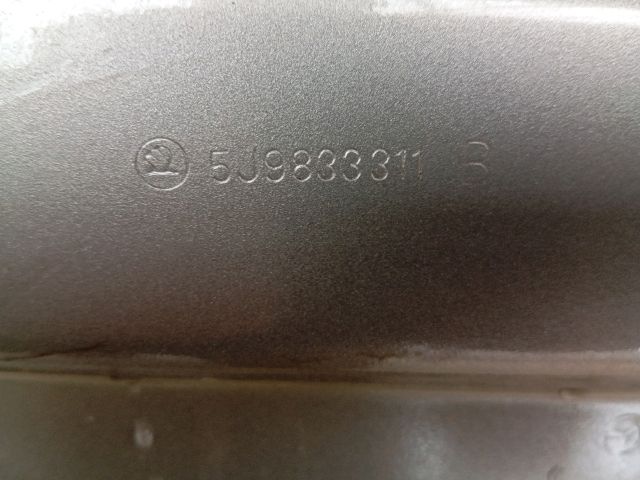 bontott SKODA FABIA II Bal hátsó Ajtó (Részeivel)