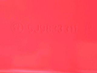 bontott SKODA FABIA II Bal hátsó Ajtó (Üres lemez)