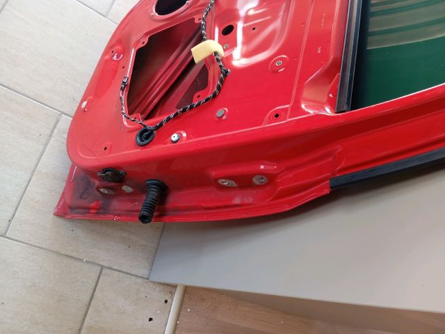 bontott SKODA FABIA II Bal hátsó Ajtó (Üres lemez)