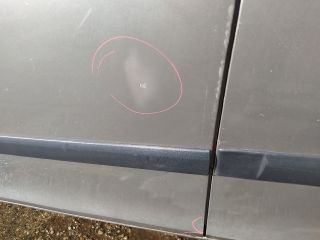 bontott SKODA FABIA II Bal hátsó Belső Kilincs