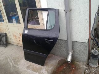 bontott SKODA FABIA II Bal hátsó Fixüveg (Ajtóban)