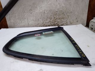 bontott SKODA FABIA II Bal hátsó Fixüveg (Ajtóban)