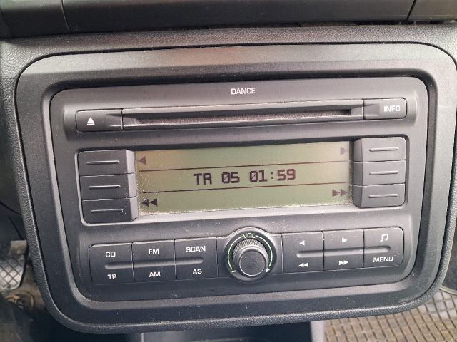 bontott SKODA FABIA II Bal hátsó Fixüveg (Ajtóban)