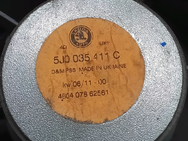 bontott SKODA FABIA II Bal hátsó Hangszóró