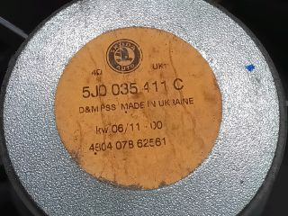bontott SKODA FABIA II Bal hátsó Hangszóró