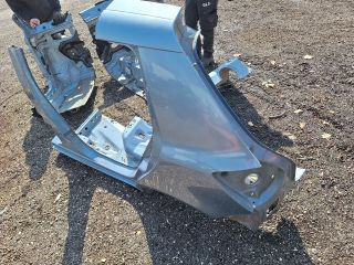 bontott SKODA FABIA II Bal hátsó Negyed Karosszéria Csomag