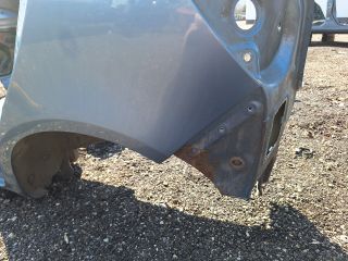 bontott SKODA FABIA II Bal hátsó Negyed Karosszéria Csomag