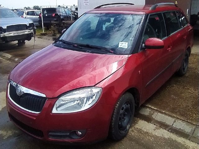 bontott SKODA FABIA II Bal hátsó Sárvédő
