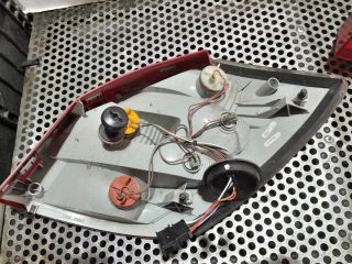 bontott SKODA FABIA II Bal Külső Hátsó Lámpa