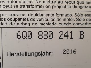 bontott SKODA FABIA II Bal Oldallégzsák