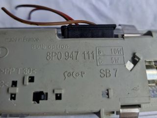 bontott SKODA FABIA II Beltér Világítás Hátsó