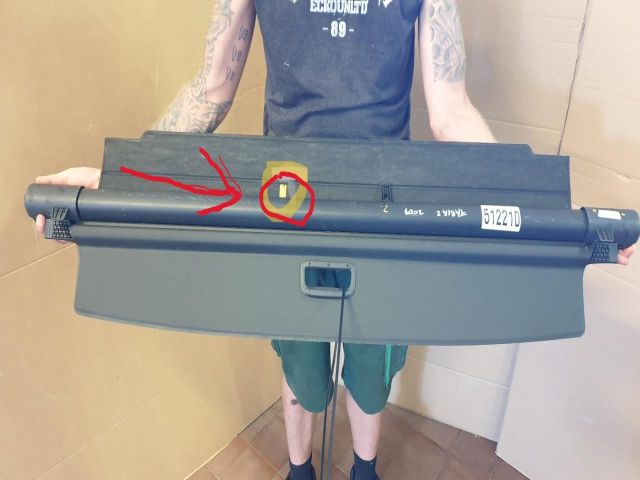 bontott SKODA FABIA II Csomagtér Roló