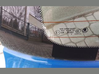 bontott SKODA FABIA II Csomagtérajtó (Részeivel)