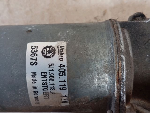 bontott SKODA FABIA II Első Ablaktörlő Szerkezet Motorral