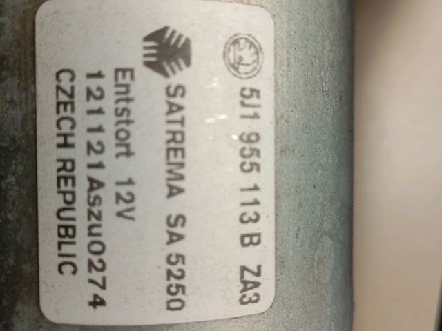 bontott SKODA FABIA II Első Ablaktörlő Szerkezet Motorral