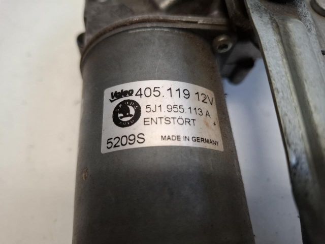 bontott SKODA FABIA II Első Ablaktörlő Szerkezet Motorral