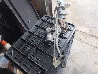 bontott SKODA FABIA II Első Ablaktörlő Szerkezet Motorral