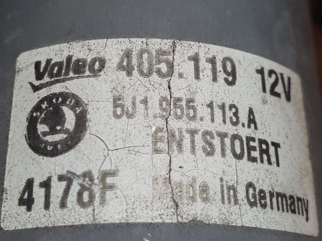 bontott SKODA FABIA II Első Ablaktörlő Szerkezet Motorral