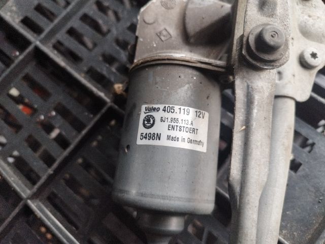 bontott SKODA FABIA II Első Ablaktörlő Szerkezet Motorral