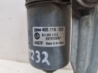 bontott SKODA FABIA II Első Ablaktörlő Szerkezet Motorral