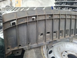 bontott SKODA FABIA II Első Lökhárító Alsó (Műanyag)