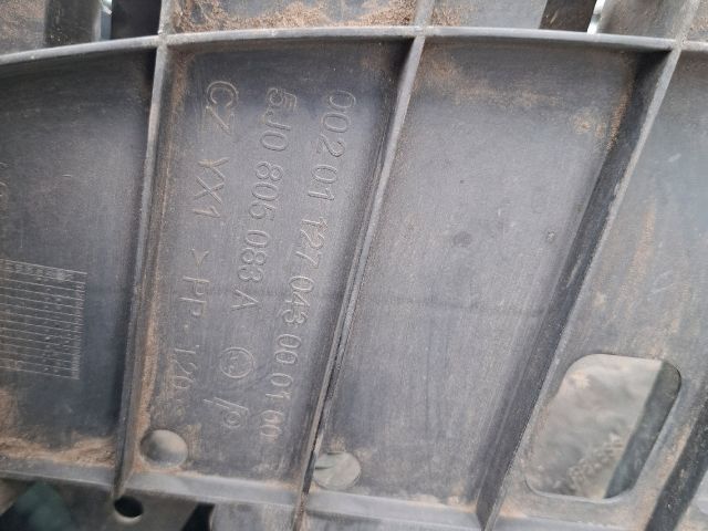 bontott SKODA FABIA II Első Lökhárító Alsó (Műanyag)