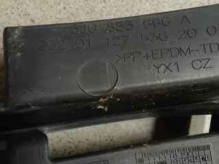 bontott SKODA FABIA II Első Lökhárító Jobb Díszrács