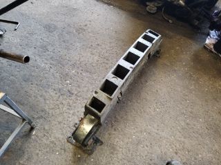 bontott SKODA FABIA II Első Lökhárító Merevítő (Fém)