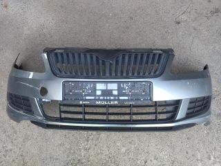 bontott SKODA FABIA II Első Lökhárító (Részeivel)