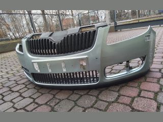 bontott SKODA FABIA II Első Lökhárító (Részeivel)