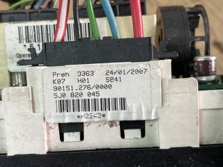 bontott SKODA FABIA II Fűtéskapcsoló (manuális klímás)