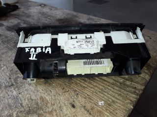 bontott SKODA FABIA II Fűtéskapcsoló (manuális klímás)