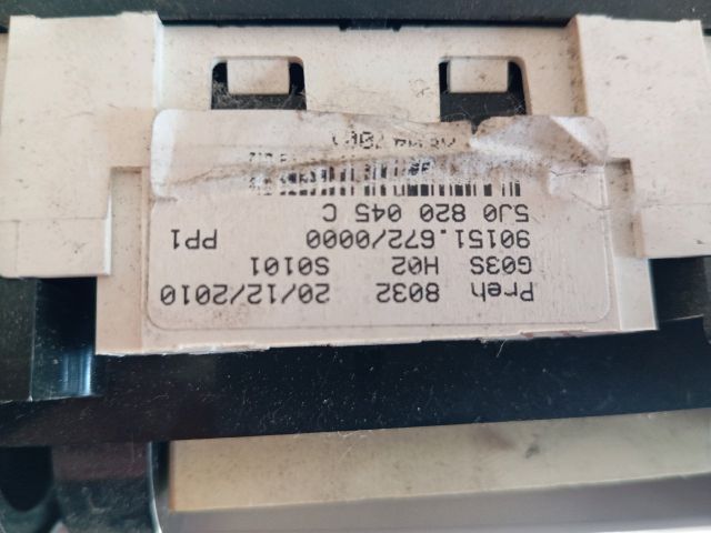 bontott SKODA FABIA II Fűtéskapcsoló (manuális klímás)