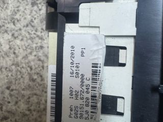 bontott SKODA FABIA II Fűtéskapcsoló (manuális klímás)