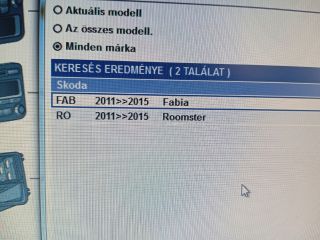 bontott SKODA FABIA II Fűtéskapcsoló (manuális klímás)