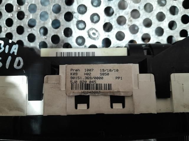 bontott SKODA FABIA II Fűtéskapcsoló