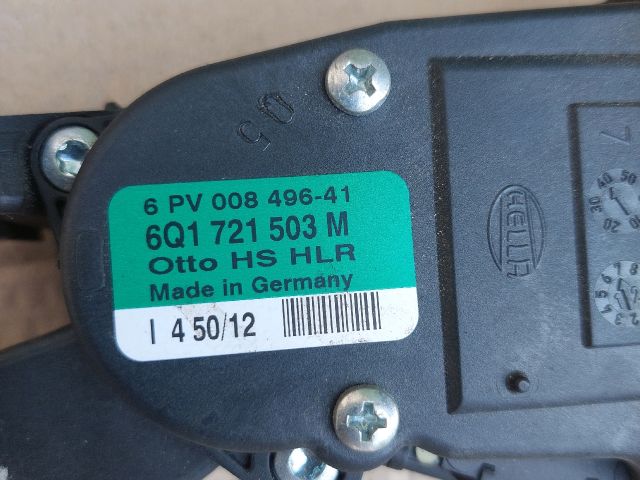 bontott SKODA FABIA II Gázpedál (Elektromos)