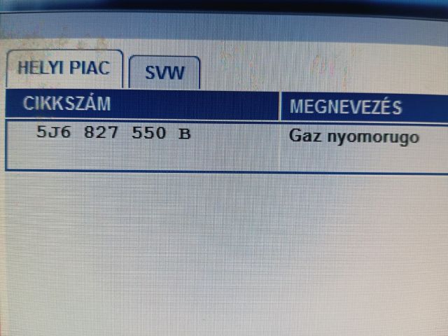 bontott SKODA FABIA II Gázrugós Kitámasztó Teleszkóp Pár Csomagtérajtó