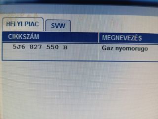 bontott SKODA FABIA II Gázrugós Kitámasztó Teleszkóp Pár Csomagtérajtó