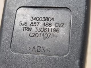 bontott SKODA FABIA II Hátsó középső Biztonsági Öv Csat