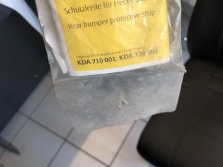 bontott SKODA FABIA II Hátsó Lökhárító Díszléc